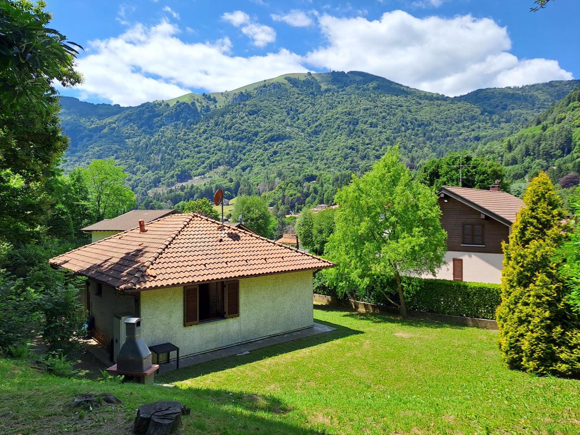 Villetta Singola Con Giardino Cottage Ghisallo Zona Bellagio Magreglio Kültér fotó